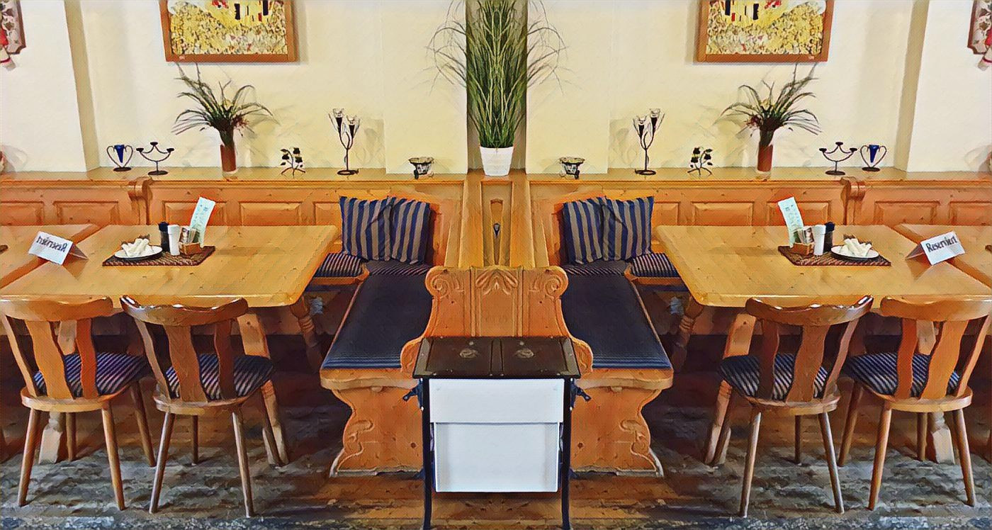 Essen im Schlossgasthaus Retz